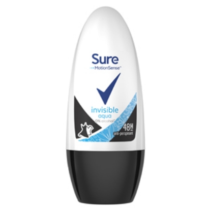 Picture of Sure Roll On Women Invisible Aqua 50ml x6